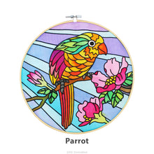 Load image into Gallery viewer, Batik Painting in Hoop Kit