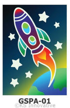 Load image into Gallery viewer, Glow-in-the-Dark Sand Art Kit - Space Series