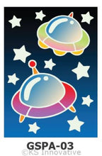 Load image into Gallery viewer, Glow-in-the-Dark Sand Art Kit - Space Series