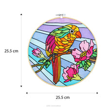 Load image into Gallery viewer, Batik Painting in Hoop Kit