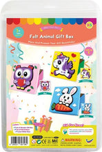 Load image into Gallery viewer, Felt Animal Gift Box - Unicorn / Owl / Bunny