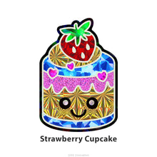 Load image into Gallery viewer, Foil Art 4-in-1 Cupcake Board Kit - Kitten, Unicorn, Strawberry, Bear