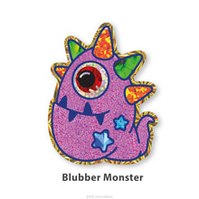 Load image into Gallery viewer, Foil Art 4-in-1 Monster Board Kit - Spooky, Grinning, Jolly, Blubber