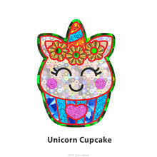 Load image into Gallery viewer, Foil Art 4-in-1 Unicorn Board Kit - Happy, Stars, Cupcake, Popsicle