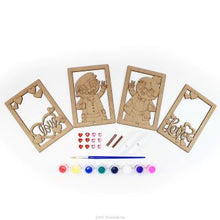 Load image into Gallery viewer, Paint With Love - 3D Grandma's And Grandpa's Deco Stand Kit