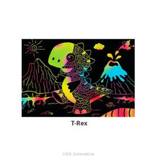 Load image into Gallery viewer, Tangle Scratch Art - Awesome Dino Kit