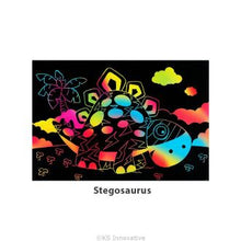 Load image into Gallery viewer, Tangle Scratch Art - Awesome Dino Kit