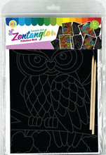 Load image into Gallery viewer, Tangle Scratch Art - Fabulous Bird Kit