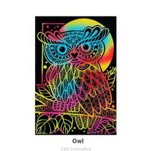 Load image into Gallery viewer, Tangle Scratch Art - Fabulous Bird Kit
