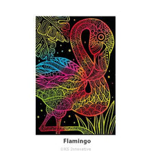 Load image into Gallery viewer, Tangle Scratch Art - Fabulous Bird Kit