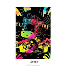 Load image into Gallery viewer, Tangle Scratch Art - Jungle Animal Kit