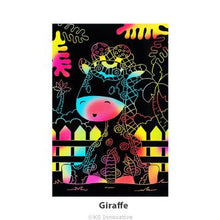 Load image into Gallery viewer, Tangle Scratch Art - Jungle Animal Kit