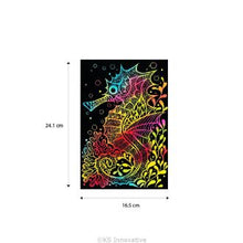 Load image into Gallery viewer, Tangle Scratch Art - Sealife Kit