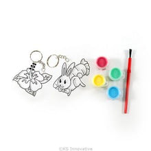 Load image into Gallery viewer, Suncatcher Small Keychain Painting Kit