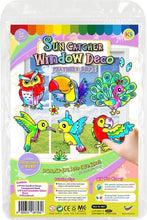 Load image into Gallery viewer, Suncatcher Window Deco Kit - Feathery Birds