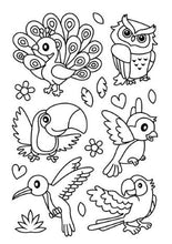 Load image into Gallery viewer, Suncatcher Window Deco Kit - Feathery Birds