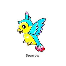 Load image into Gallery viewer, Suncatcher Window Deco Kit - Feathery Birds