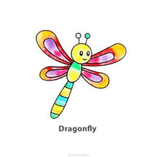 Load image into Gallery viewer, Suncatcher Window Deco Kit - Cute Bugs And Insects