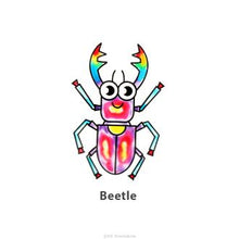 Load image into Gallery viewer, Suncatcher Window Deco Kit - Cute Bugs And Insects