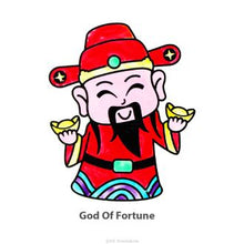 Load image into Gallery viewer, Suncatcher Window Deco Kit - Dragon Year And God Of Fortune