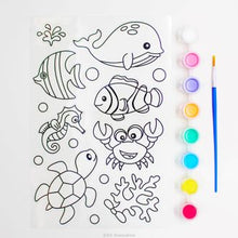 Load image into Gallery viewer, Suncatcher Window Deco Kit - Sealife Animals