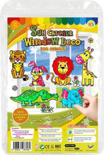 Load image into Gallery viewer, Suncatcher Window Deco Kit - Zoo Animals
