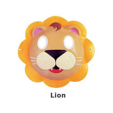 Load image into Gallery viewer, ANIMAL PAPER MASK PAINTING KIT