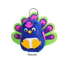 Load image into Gallery viewer, Felt Birdie Plushie Keychain Kit