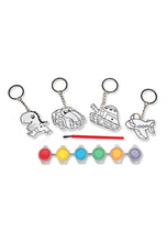 Load image into Gallery viewer, SUNCATCHER KEYCHAIN PAINTING KIT