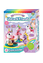 Load image into Gallery viewer, Unicorn Friends Clay Box Kit - 4-in-1
