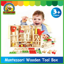 Load image into Gallery viewer, WOODEN TOOL BOX