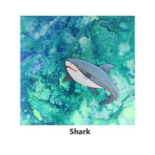 Load image into Gallery viewer, Canvas Pouring Art Box Set - Turtle And Shark