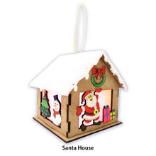 Load image into Gallery viewer, Christmas House Lantern Kit