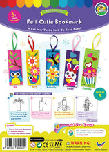 Load image into Gallery viewer, FELT CUTIE BOOKMARK PACK OF 5