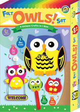 Load image into Gallery viewer, Felt 4-in-1 Owls Box Set