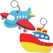 Load image into Gallery viewer, FOAM CLAY 2 IN 1 TRANSPORT KEYCHAIN KIT