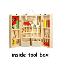 Load image into Gallery viewer, WOODEN TOOL BOX