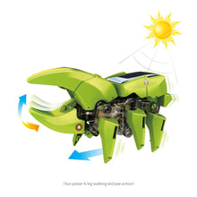 Load image into Gallery viewer, 4 In 1 Funny Transformation Solar Robot/Dinosaur/Drill/Insert DIY Assembled Toy
