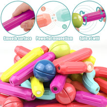 Load image into Gallery viewer, 64Pcs Strong Magnetic Bar Block Educational Toys Kids
