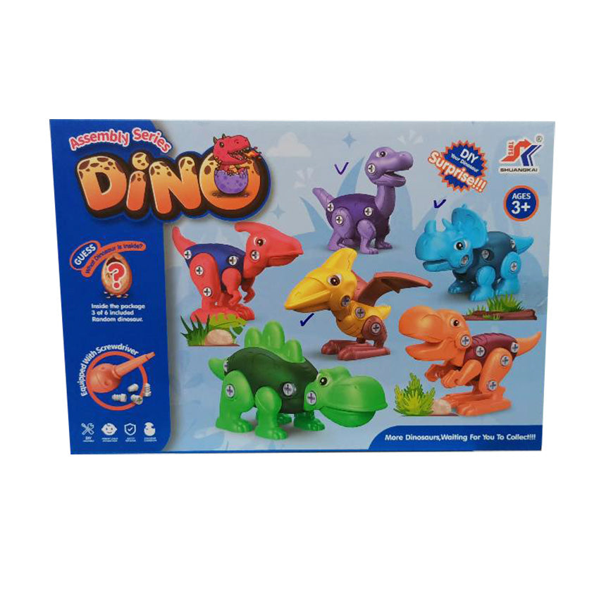 Assemble Dinosaur DIY Toys Screw Kids