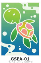 Load image into Gallery viewer, Glow-in-the-Dark Sand Art Kit - Sea Series
