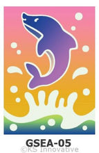 Load image into Gallery viewer, Glow-in-the-Dark Sand Art Kit - Sea Series
