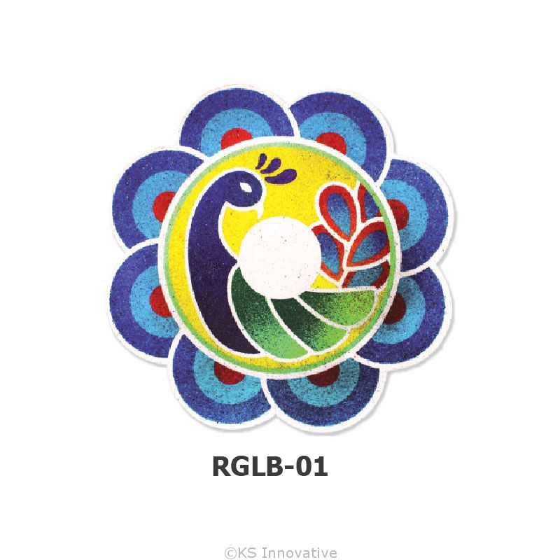 Sand Art Rangoli Board Kit