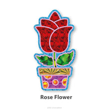 Load image into Gallery viewer, Foil Art 4-in-1 Flower Board Kit - Rose, Daisy, Heart, Sunflower
