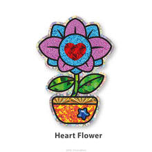 Load image into Gallery viewer, Foil Art 4-in-1 Flower Board Kit - Rose, Daisy, Heart, Sunflower

