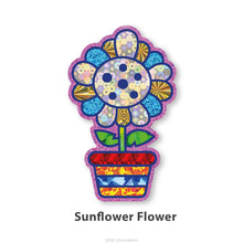 Load image into Gallery viewer, Foil Art 4-in-1 Flower Board Kit - Rose, Daisy, Heart, Sunflower
