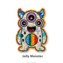 Load image into Gallery viewer, Foil Art 4-in-1 Monster Board Kit - Spooky, Grinning, Jolly, Blubber
