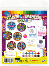 Load image into Gallery viewer, Foil Art Rangoli Board Kit
