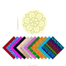 Load image into Gallery viewer, Foil Art Rangoli Board Kit
