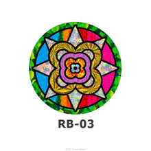 Load image into Gallery viewer, Foil Art Rangoli Board Kit
